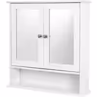 Spiegelschrank mit Doppeltür