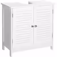 Waschbeckenunterschrank mattweiß