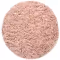 Hochflor-Teppich Playara rosa 120 cm rund