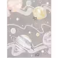 Kinderteppich Ninique grau 133x190 cm