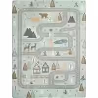 Waschbarer Kinderteppich Chiko türkis 155x230 cm