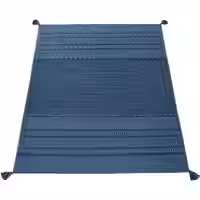 Handgewebter Kelim Kilian blau 200x290 cm