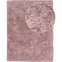 Hochflor-Teppich Silvana rosa 80x150 cm