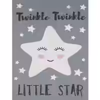 Waschbarer Kinderteppich Aleynia grau 160x230 cm