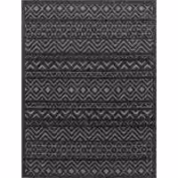 In- & Outdoor-Teppich Livornia anthrazit 80x250 cm