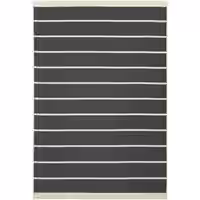 Wendbarer Teppich Skyla anthrazit 60x90 cm