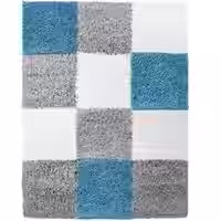 Shaggy-Teppich Maracuja türkis 300x400 cm