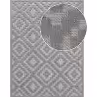 In- & Outdoor-Teppich Livornia grau 120x160 cm