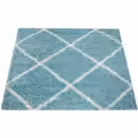 Shaggy-Teppich Kalea türkis 300x400 cm