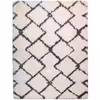 Hochflor-Teppich Mahara beige 120x160 cm