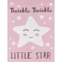 Waschbarer Kinderteppich Aleynia pink 160x230 cm