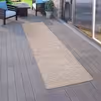 In- & Outdoor-Teppich Sonia beige 80x250 cm