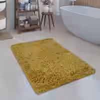 Badematte Kandela gelb 80x150 cm