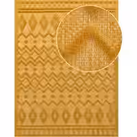 In- & Outdoor-Teppich Livornia gelb 80x150 cm