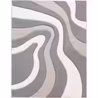 Moderner-Teppich Diamora grau 160x230 cm