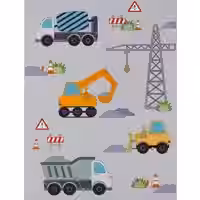 Kinderteppich Bini grau 200x290 cm