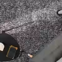 Teppich Malamor grau 120 cm rund