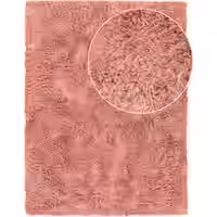 Hochflor-Teppich Silvana beerenfarben 200x290 cm