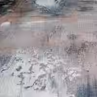 Waschbarer Teppich Marsea mehrfarbig 160 cm rund