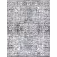 Waschbarer Teppich Cambria grau 160x220 cm