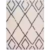 Hochflor-Teppich Mahara beige 60x90 cm