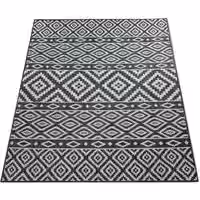 In- & Outdoor-Teppich Cocoon schwarz 200x280 cm