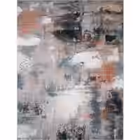 Waschbarer Teppich Marsea mehrfarbig 80x150 cm