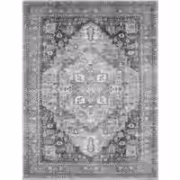 Waschbarer Teppich Bolero grau 140x200 cm