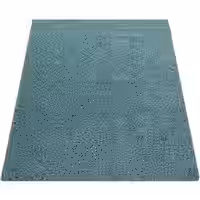 Shaggy-Teppich Trista türkis 140x200 cm