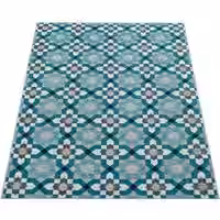 In- & Outdoor-Teppich Charlene türkis 160x230 cm