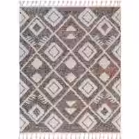 Hochflor-Teppich Mendoza mehrfarbig 120x160 cm