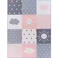 Kinderteppich Eliza pink 80x150 cm