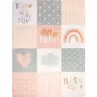 Waschbarer Kinderteppich Chiko pink 120x160 cm