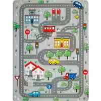 Waschbarer Kinderteppich Chiko grau 155x230 cm