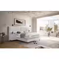 ED Exciting Design Boxspringbett Trapani H3/H4 mit Duo-Wendematratze