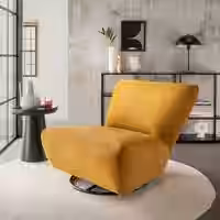 Benformato Cremallo Drehsessel: Luxuriöser Komfort in vielseitigen Stoffen und Farben