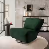 Benformato Cremallo Drehsessel: Luxuriöser Komfort in vielseitigen Stoffen und Farben