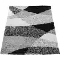 Shaggy-Teppich Maracuja grau 70x250 cm