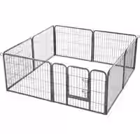 8-eckiger Welpenauslauf