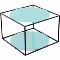 Beistelltisch Cody 110 Grün / Schwarz