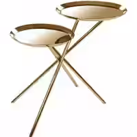 Beistelltisch Ella 110 Gold