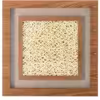 Bilder Holzkunst Carrà III 60cm x 60cm