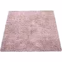 Hochflor-Teppich Milan lila 200 cm quadrat