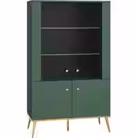 Forest 02 Vitrine grün/gold