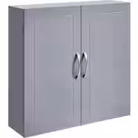 Badezimmerschrank mit verstellbaren Ablagen wandmontiert