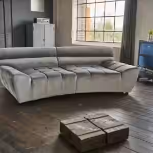 Die Suche nach Ihrem Silberstreifen am Horizont hat ein Ende: Werten Sie mit diesem Sofa der Marke KAWOLA Ihr heimisches Wohnzimmer zusätzlich auf. Lehnen Sie sich auf der gemütlichen NERLA Couch e...