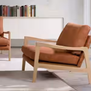 Der KAWOLA Sessel RODRIGUEZ überzeugt durch simple aber elegante Optik. Das Gestell aus massiver