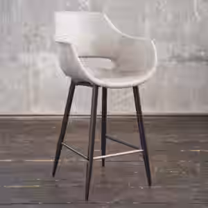 Der Barhocker ZAJA vereint industrielles und modernes Wohndesign. Hier können Sie sich bequem zurücklehnen und stilvoll Ihr Getränk genießen. Das Material ist sehr hochwertig verarbeitet und lässt ...