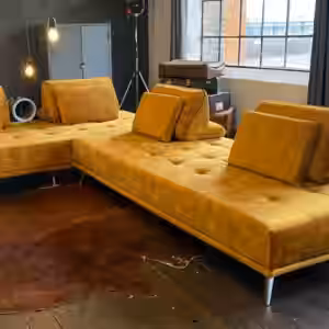 Elegante Absteppungen in der Sitzfläche