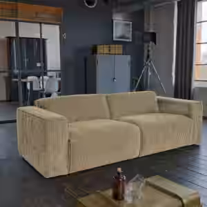 Das KAWOLA Sofa NELE ist eine Kombination aus klassischem und modernem Design